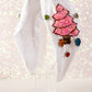 Pretty Pink Christmas Tree Headband