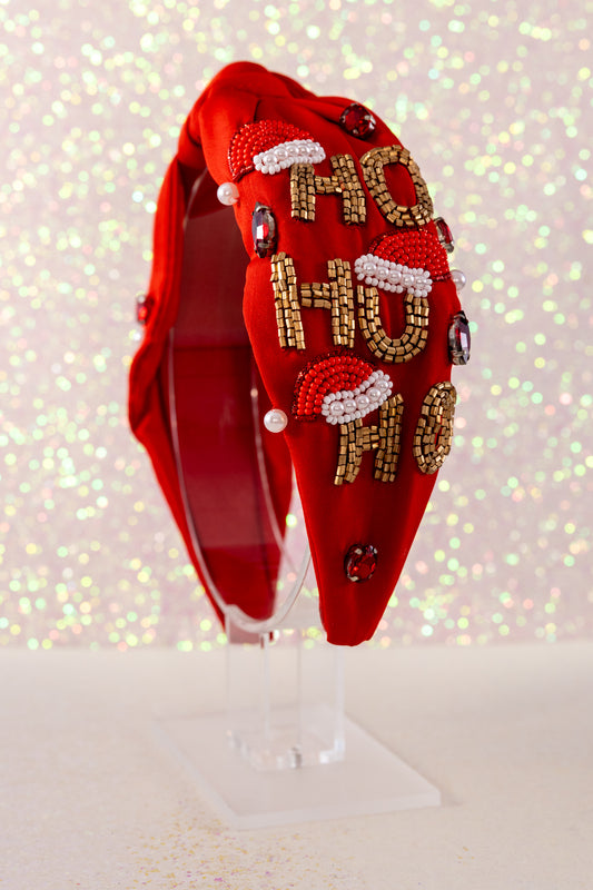 Ho Ho Ho Christmas Headband