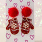 The Mitten Earrings
