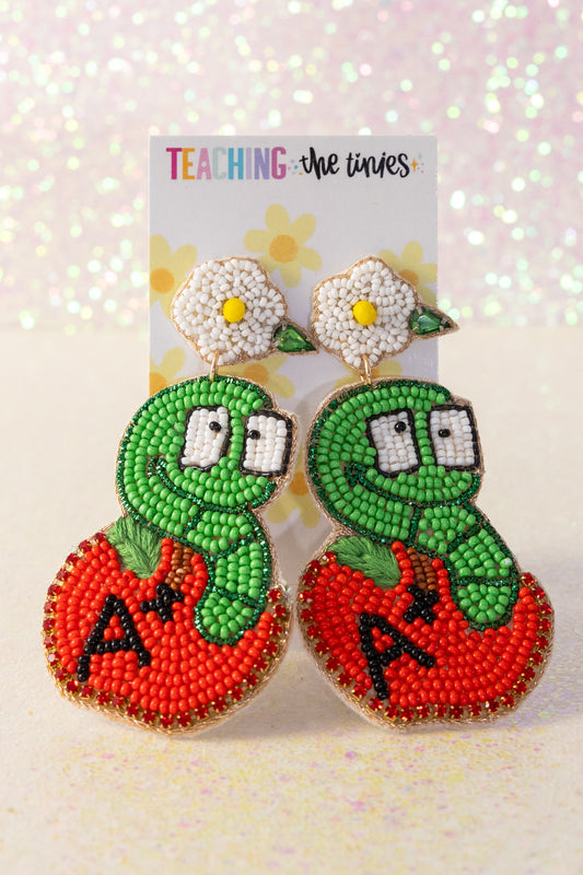 Bookworm Earrings