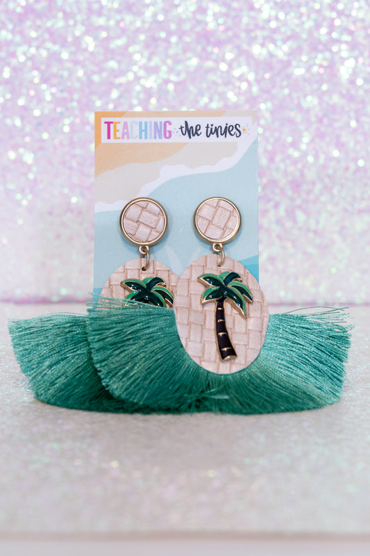 Palm Trees Please Earrings
