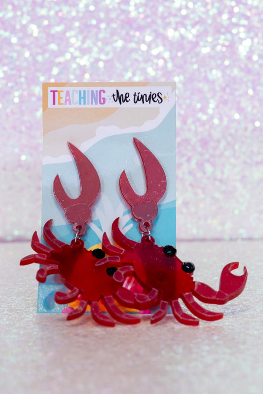 Cutie Crab Earrings