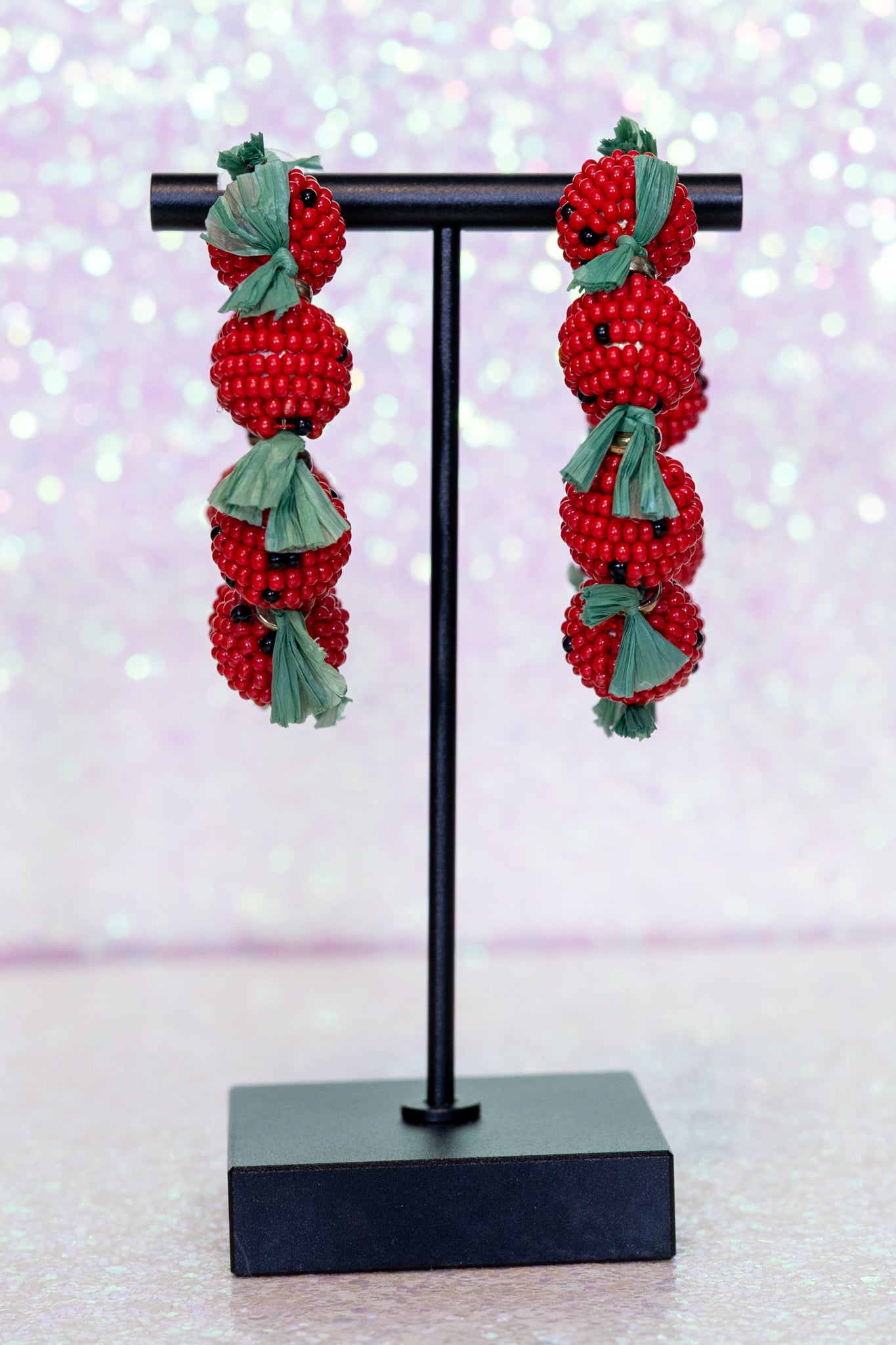 StrawBERRY Excited For Spring Earrings