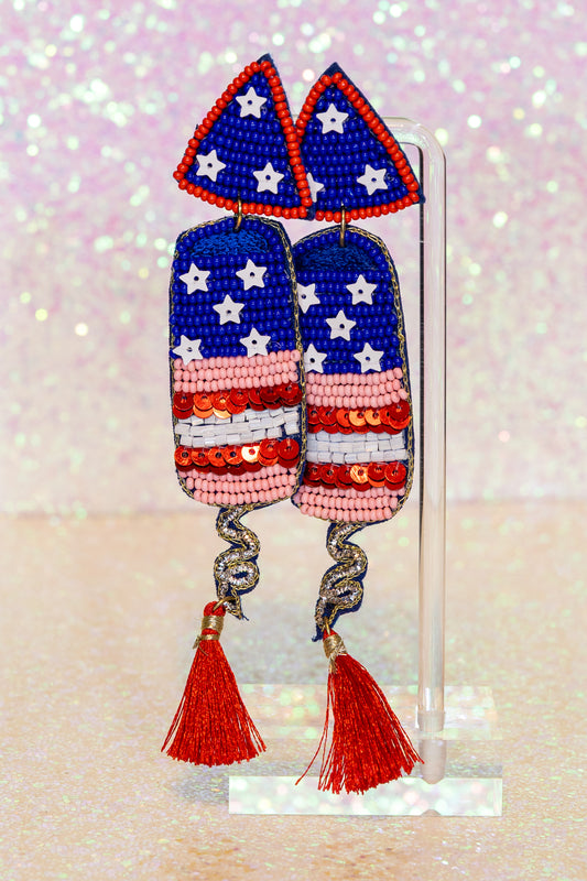 Baby You're A Firework Earrings