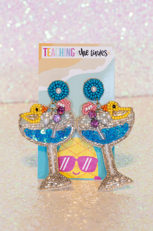 Drinking Duckies Earrings