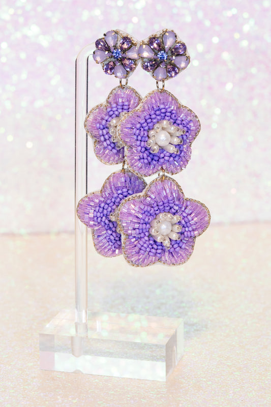 For The Love Of Flowers (In Purple)