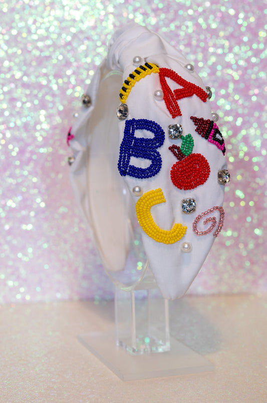 Easy As ABC Headband