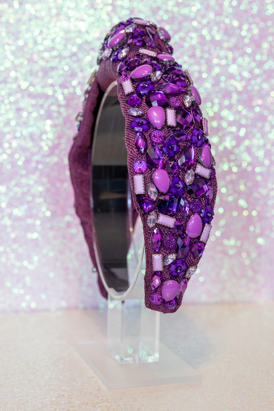 Preppy Purple Headband