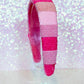 Shades Of Pink Headband