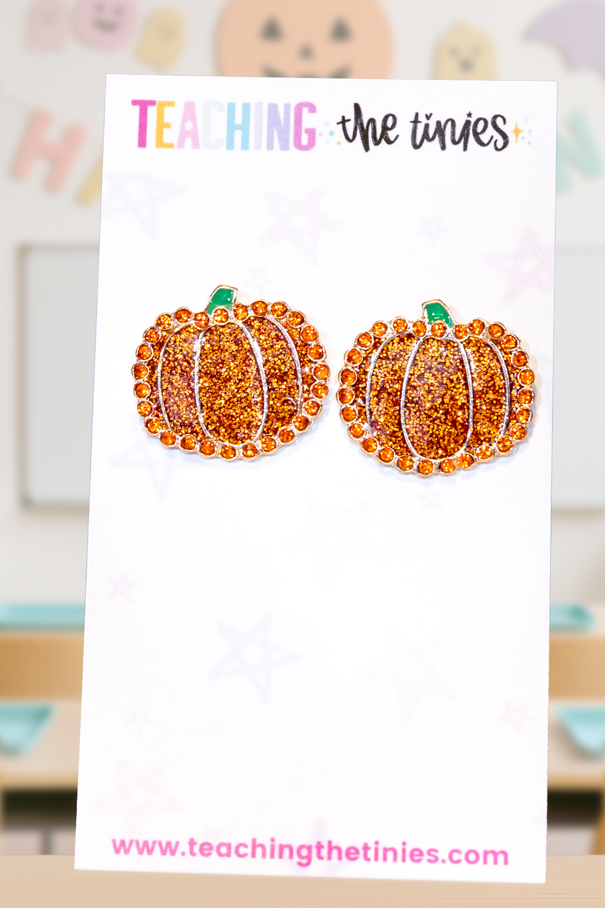 Pumpkin Pop Earrings