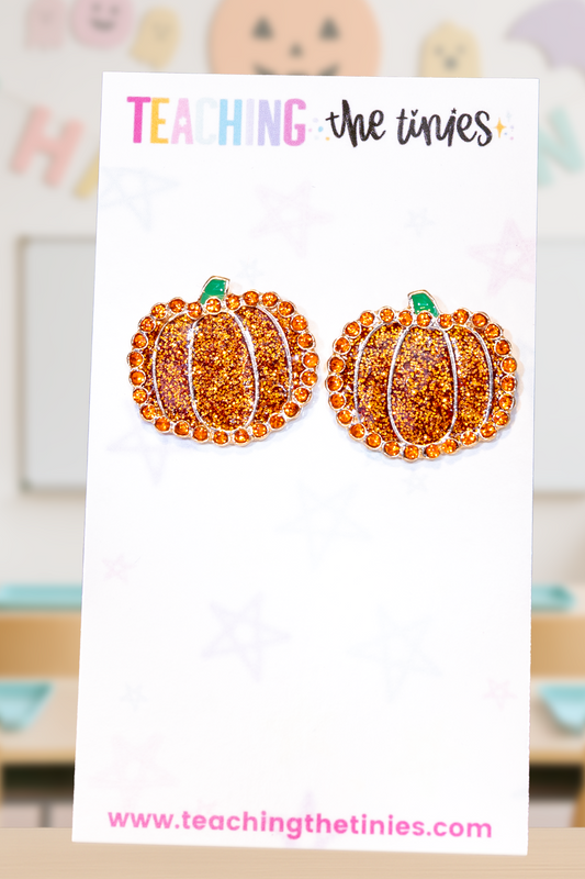 Pumpkin Pop Earrings