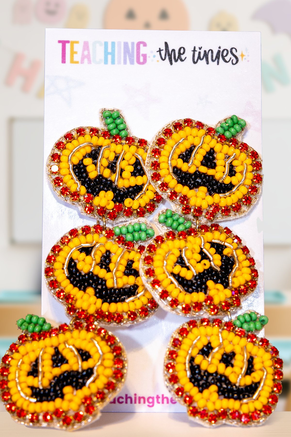 Pumpkin Pals Earrings