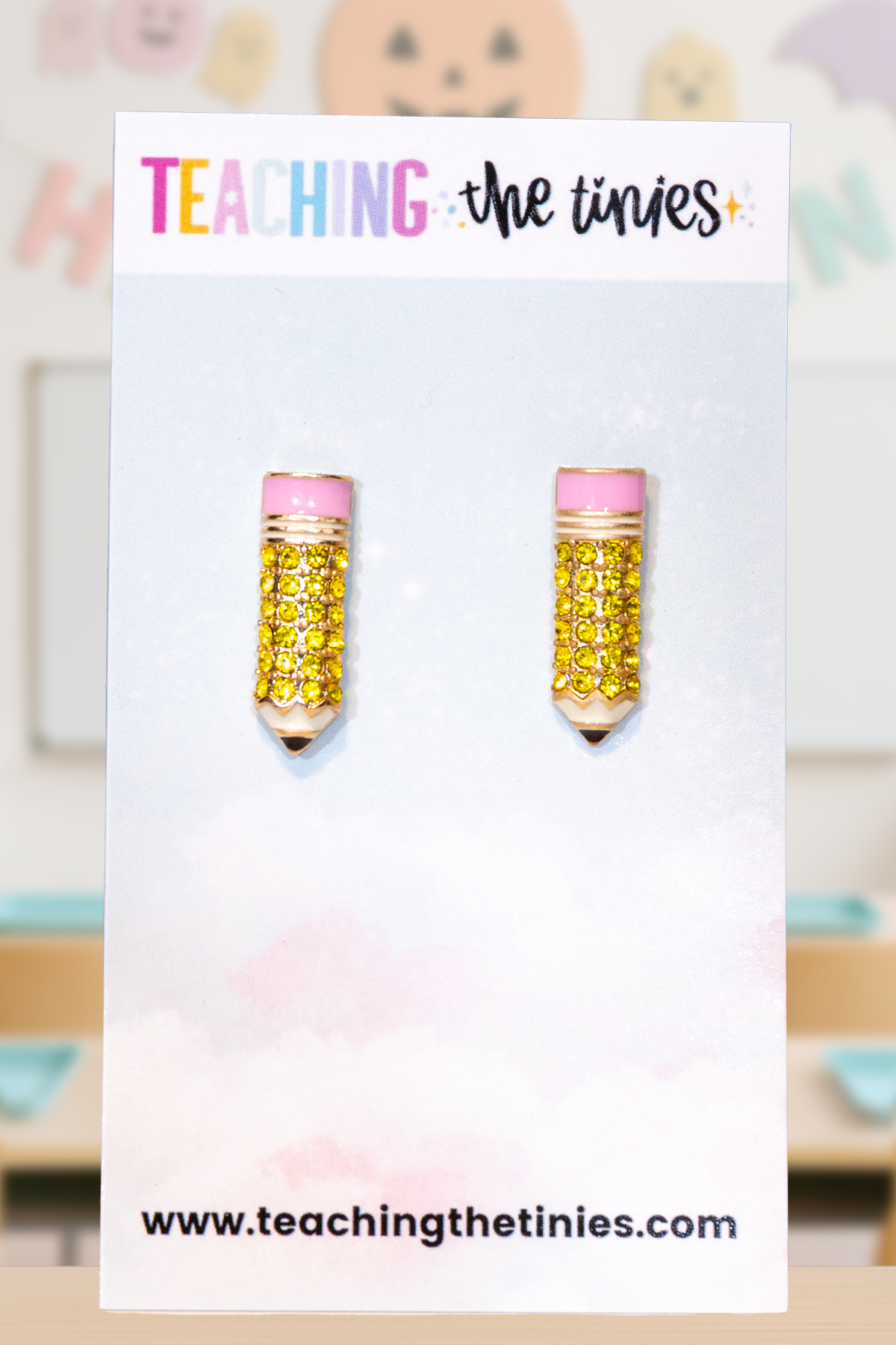 Pencil Me In Earrings