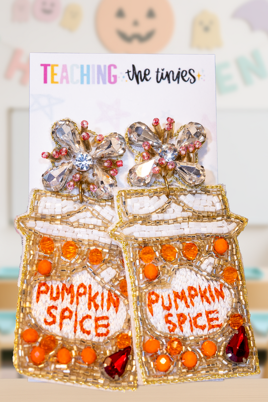 Pumpkin Spice & Everything Nice Earrings