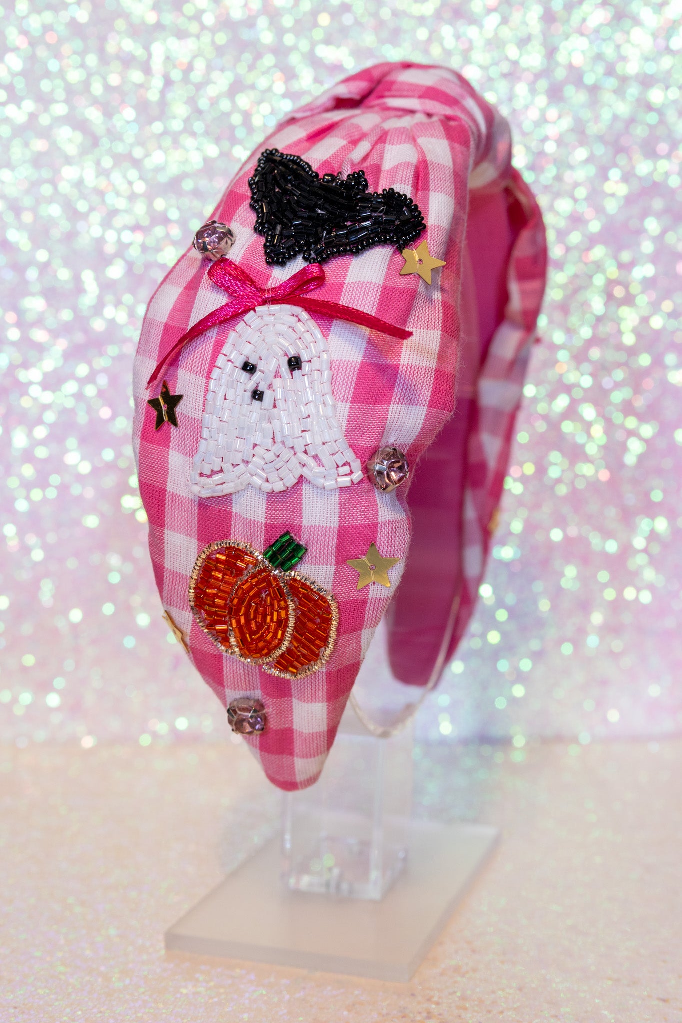 Pretty In Plaid Halloween Headband