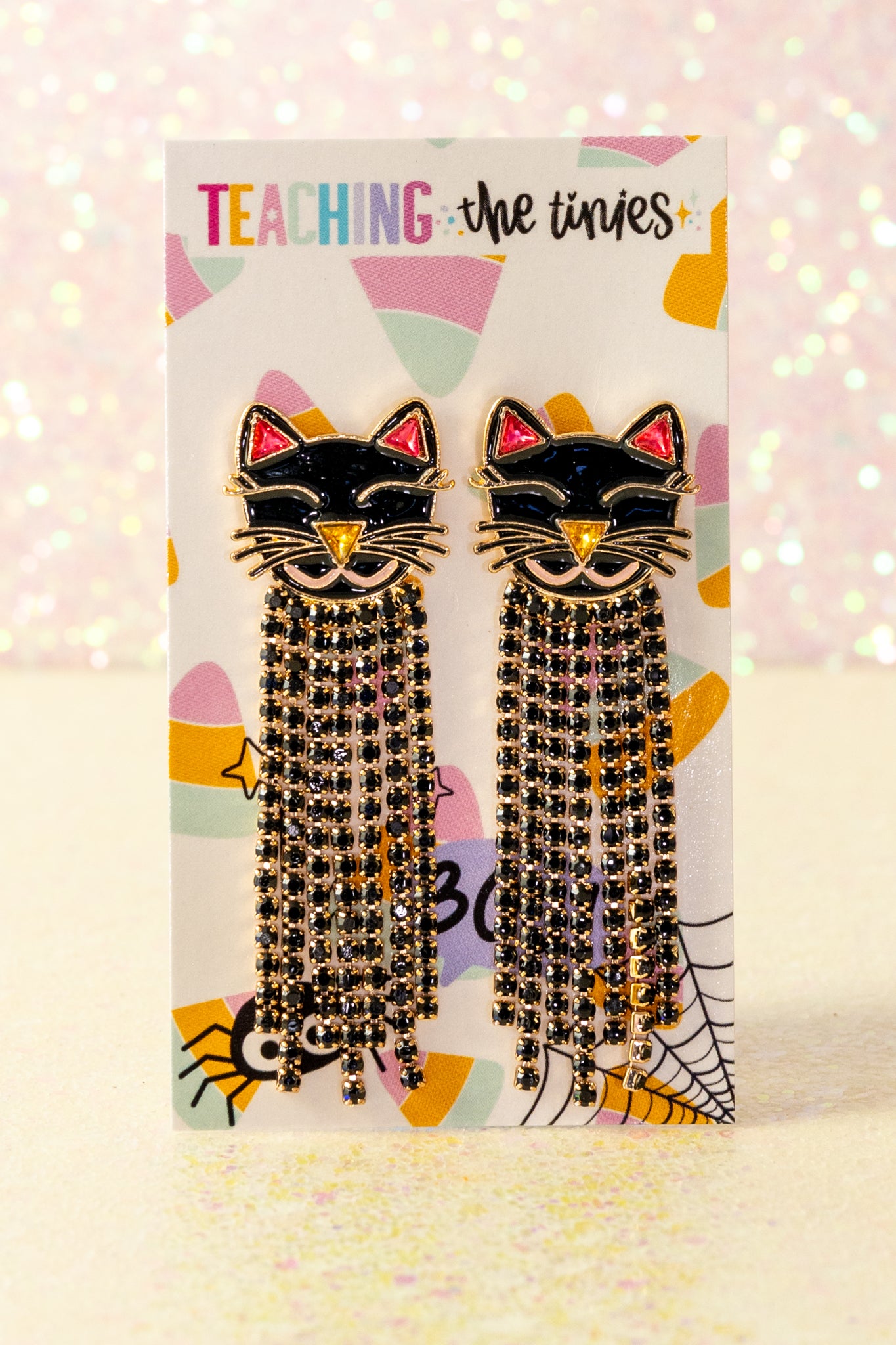 Spooky Cat Earrings