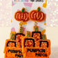 Meet Me At The Pumpkin Patch Earrings