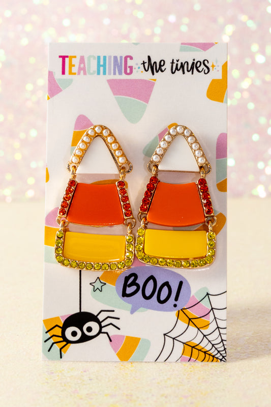 Candy Corn Cutie Earrings