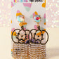 Fancy Pants Pumpkin Earrings