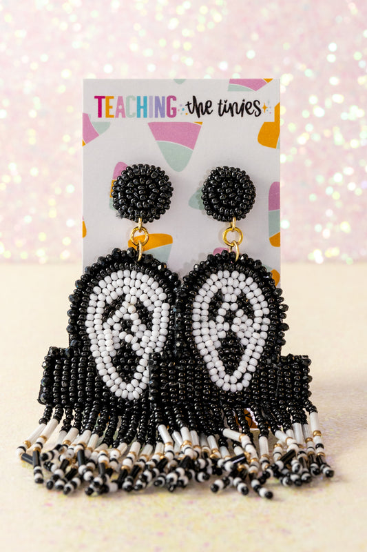 Scream For Halloween Earrings