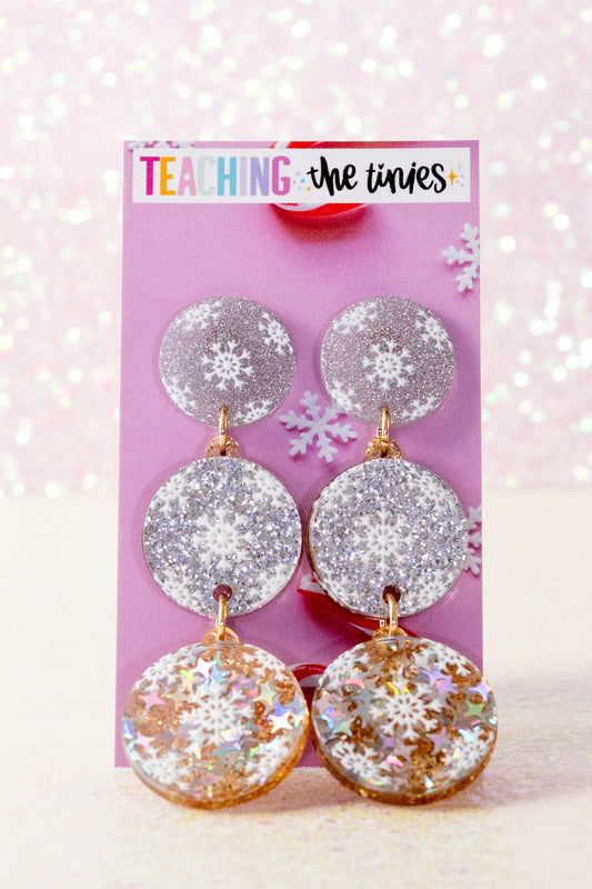 Snowy Day Stack Earrings
