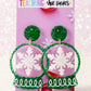 Snow Globe Sweetheart Earrings