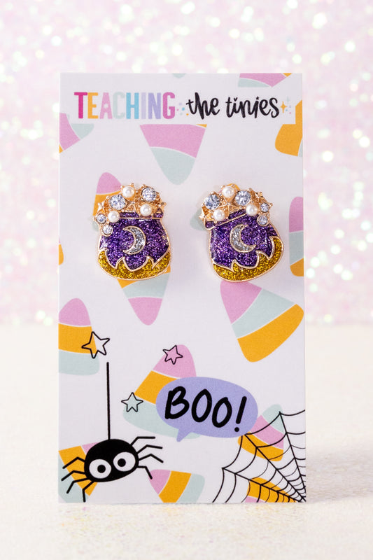Cutie Cauldron Earrings