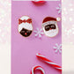 Merry Mr And Mrs Earrings