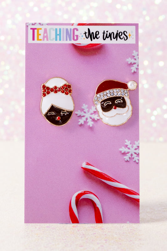 Merry Mr And Mrs Earrings