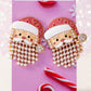 Holly Jolly Santa Earrings