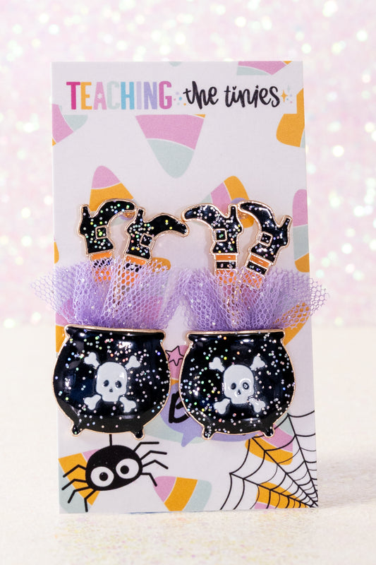 Head Over Heels For Halloween Earrings