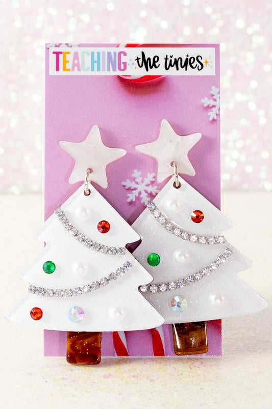 Dreaming Of A White Christmas Earrings