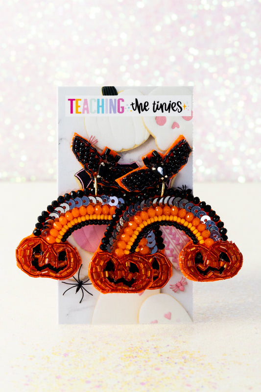 Spooky Rainbow Earrings