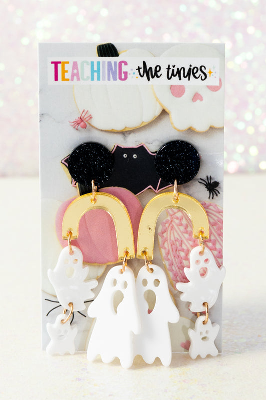 Golden Ghoul Earrings