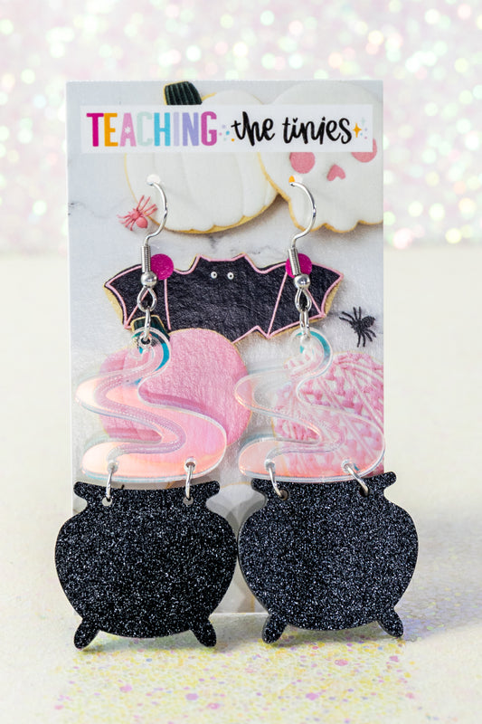 Bubbling Cauldron Earrings
