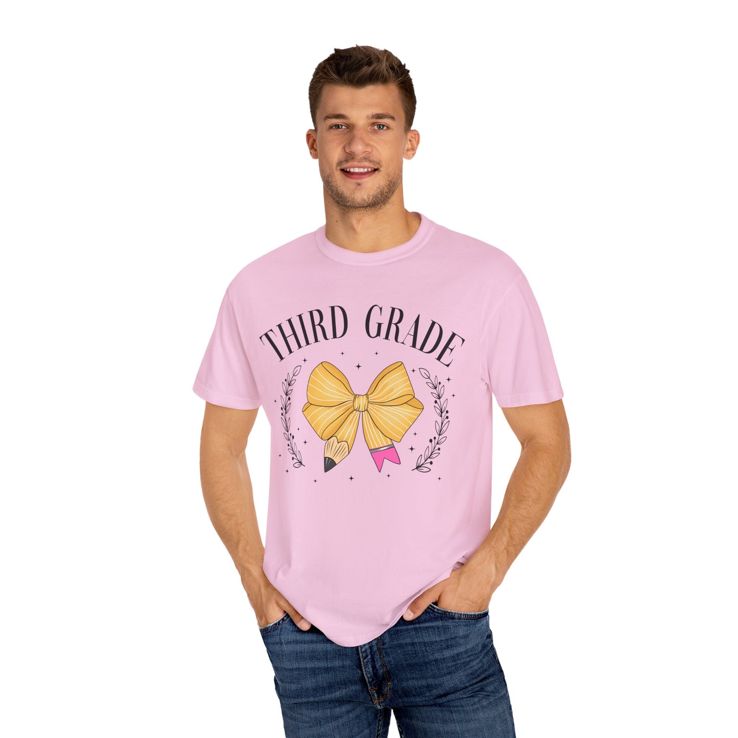 3rd Grade Bow Teacher Tee