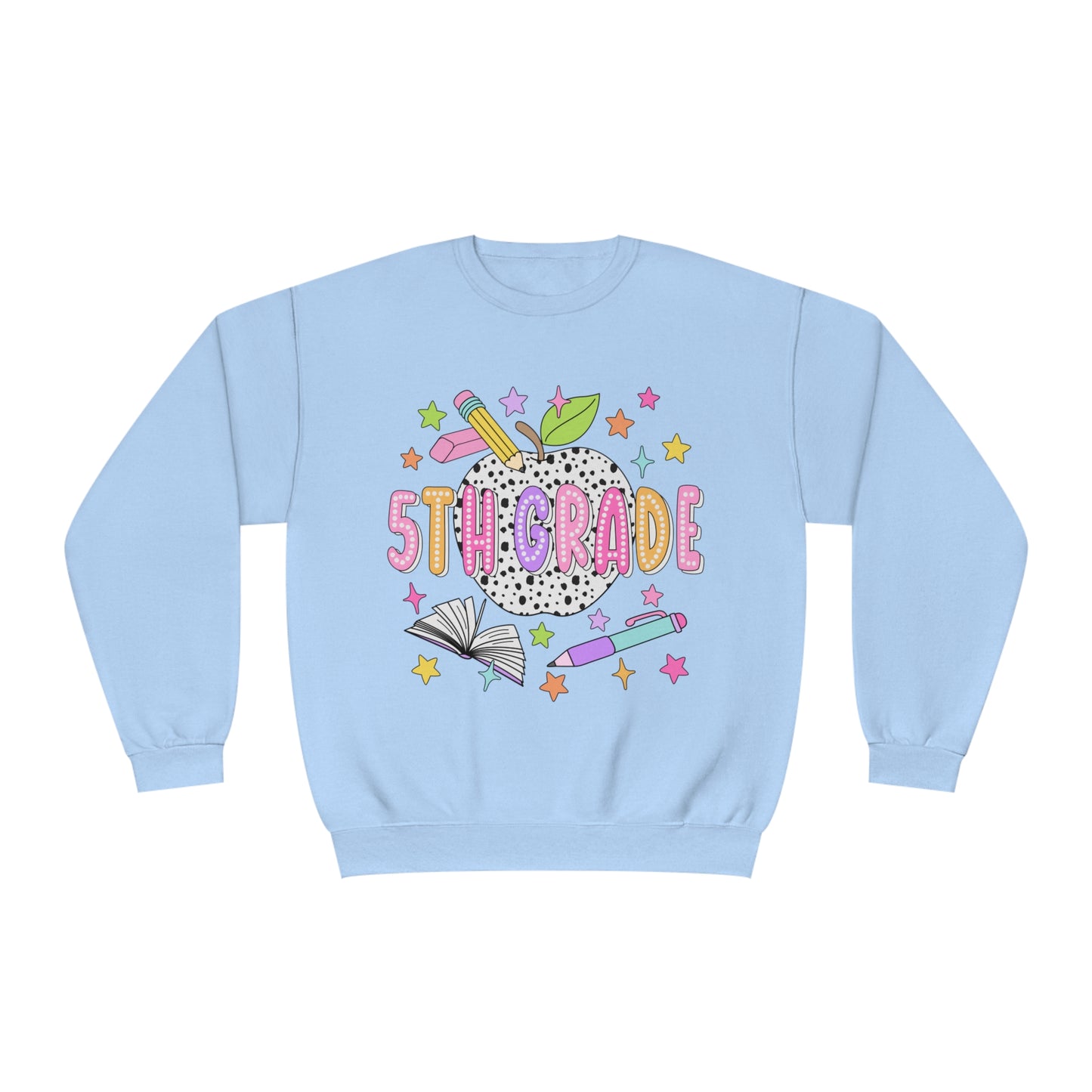 5th Grade Dalmatian Crewneck Sweatshirt