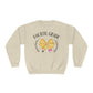 4th Grade Teacher Bow Crewneck Sweatshirt