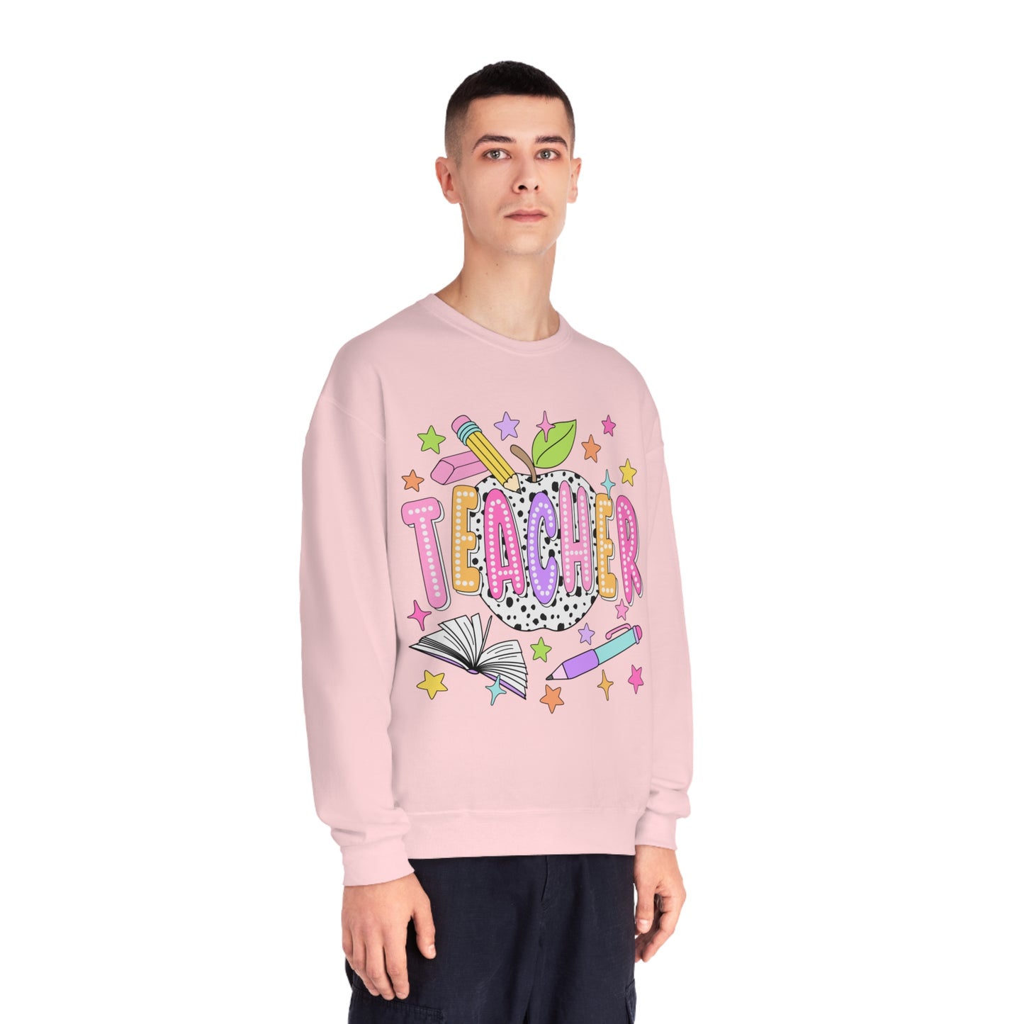 Teacher Dalmatian Crewneck Sweatshirt