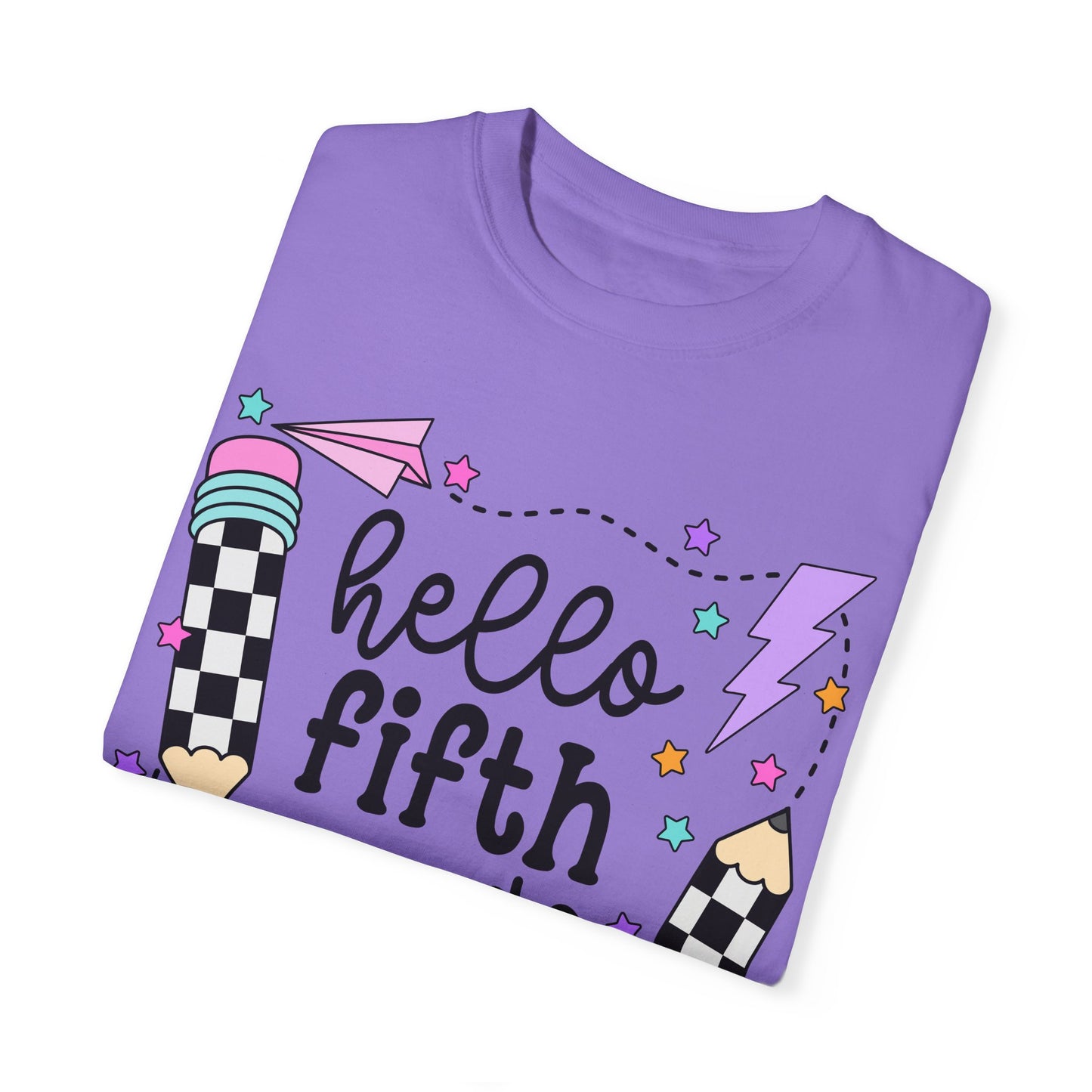 Hello 5th Grade Teacher Tee