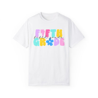 5th Grade Flower Power Tee