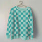 Check Yes Shades Of Blue Sweatshirt